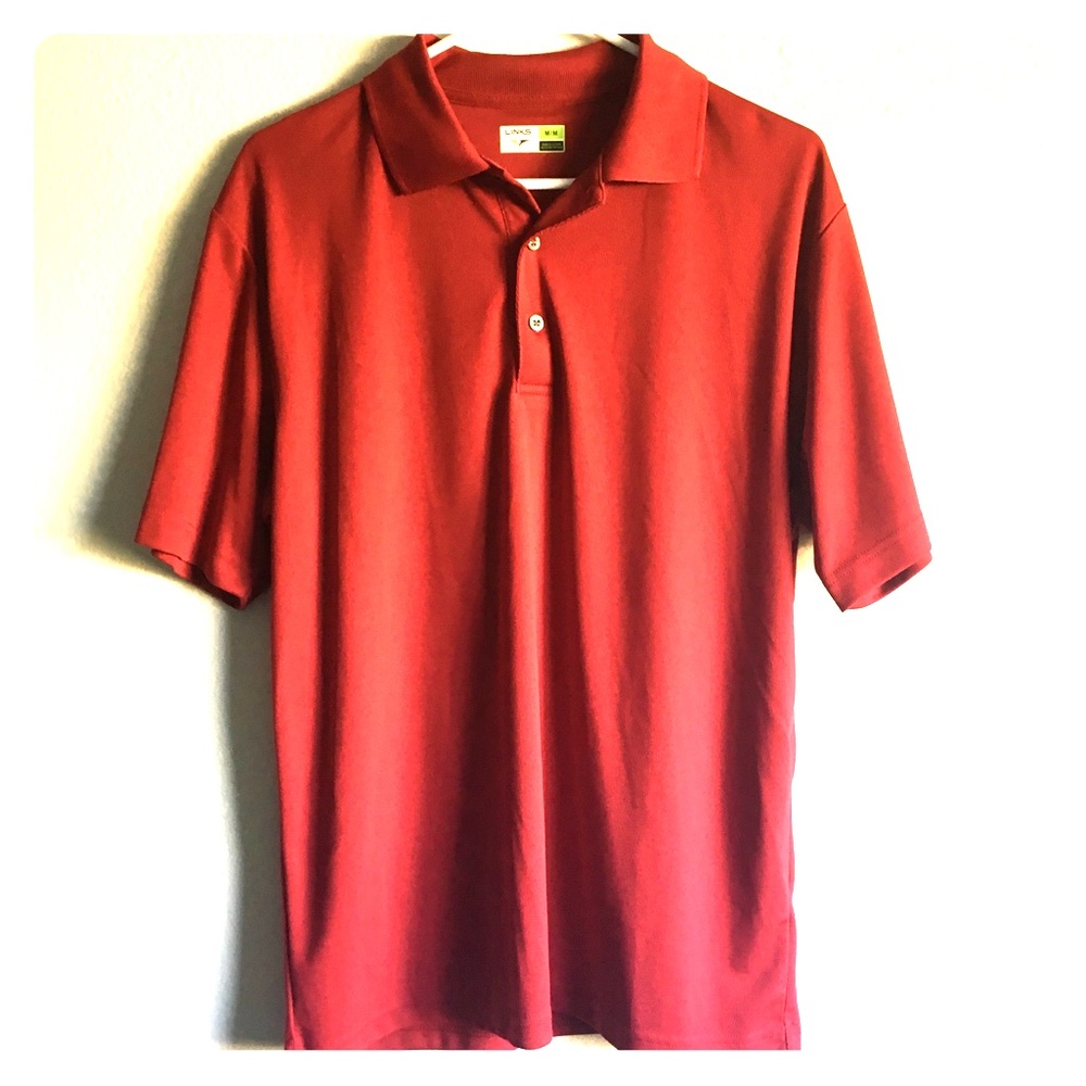 NWOT red sport golf polo M